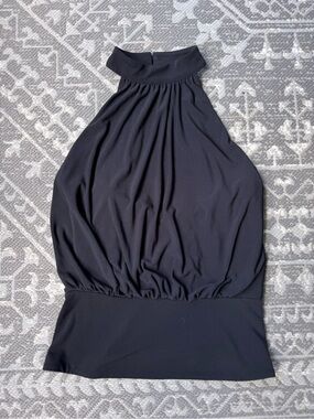 Express Black Halter Top